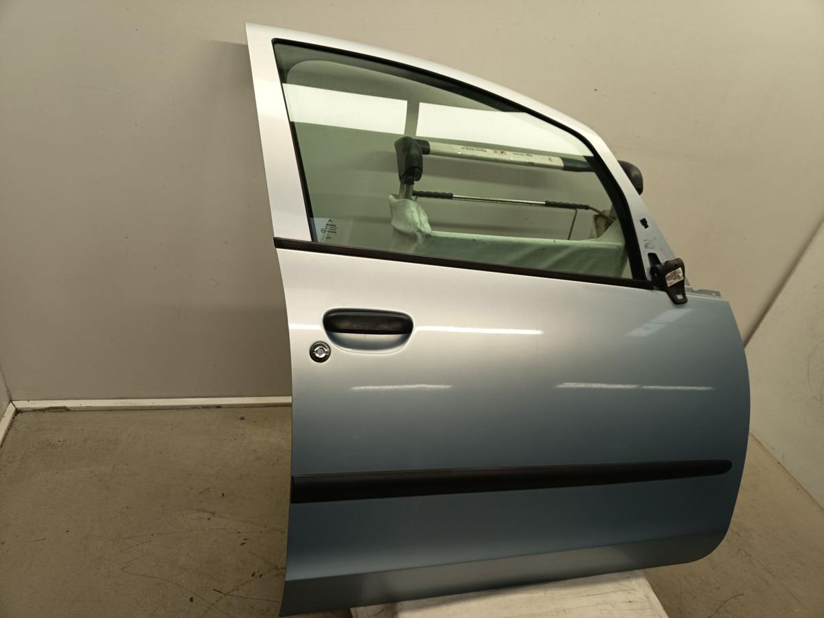 Mitsubishi Colt VI Z30 original Tür vorn rechts Beifahrer T42 Aquablau Bj 2005