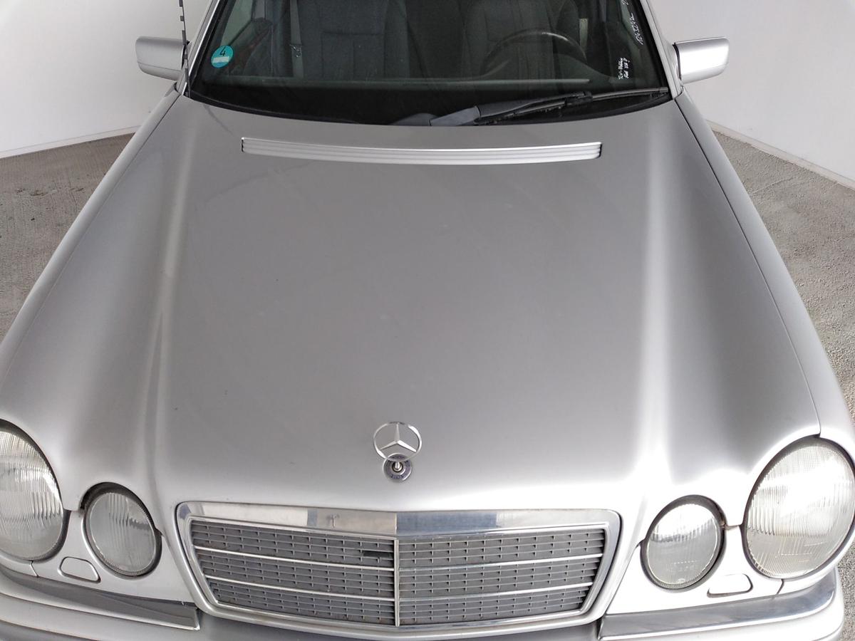 Mercedes E-Klasse W210 original Motorhaube brillantsilbermetallic 744 Bj.1997