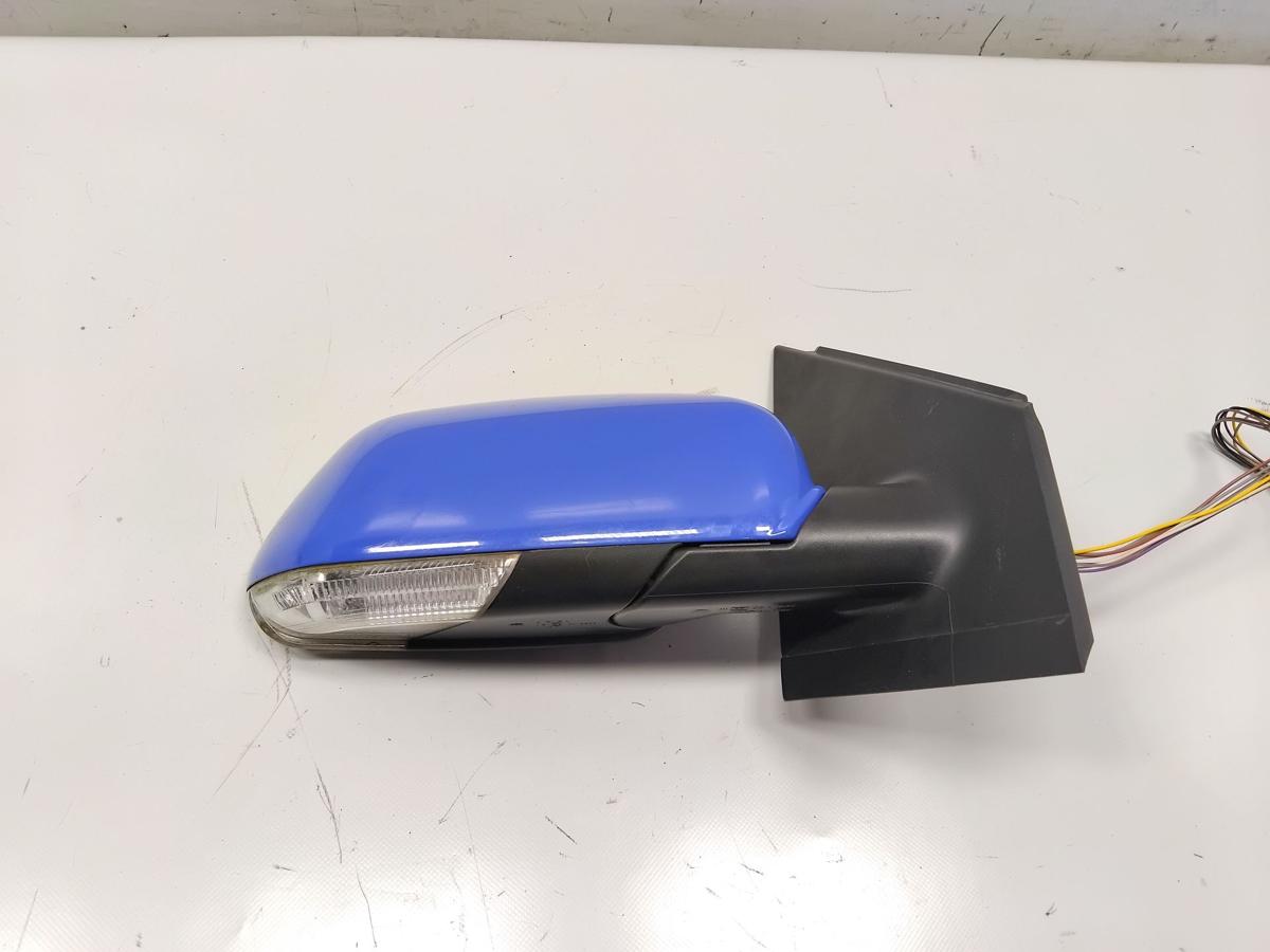 VW Polo 9N3 original Au&szlig;enspiegel rechts summerblue LA5F elektrisch beheizt BJ09