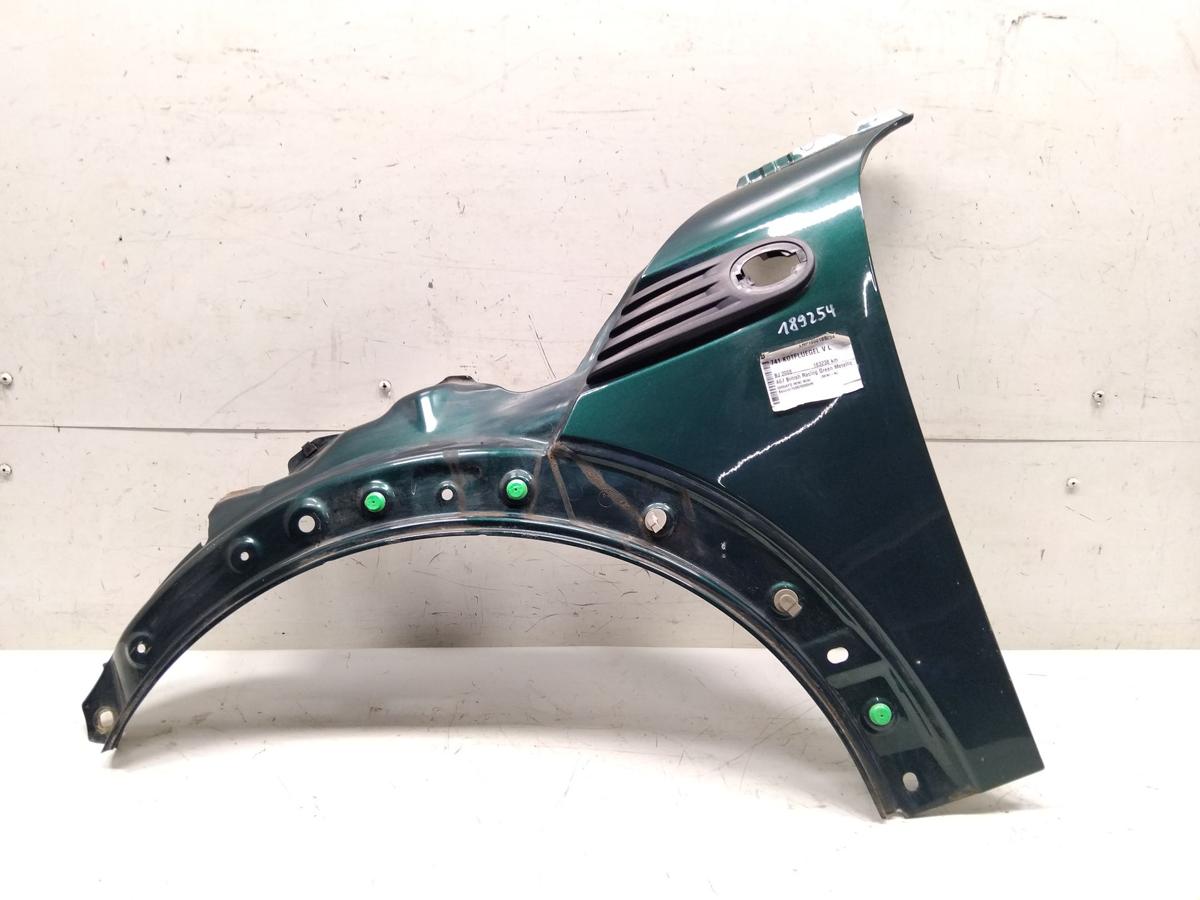 Mini II R56 Cooper original Kotflügel vorn links A67 British Racing Green BJ2008