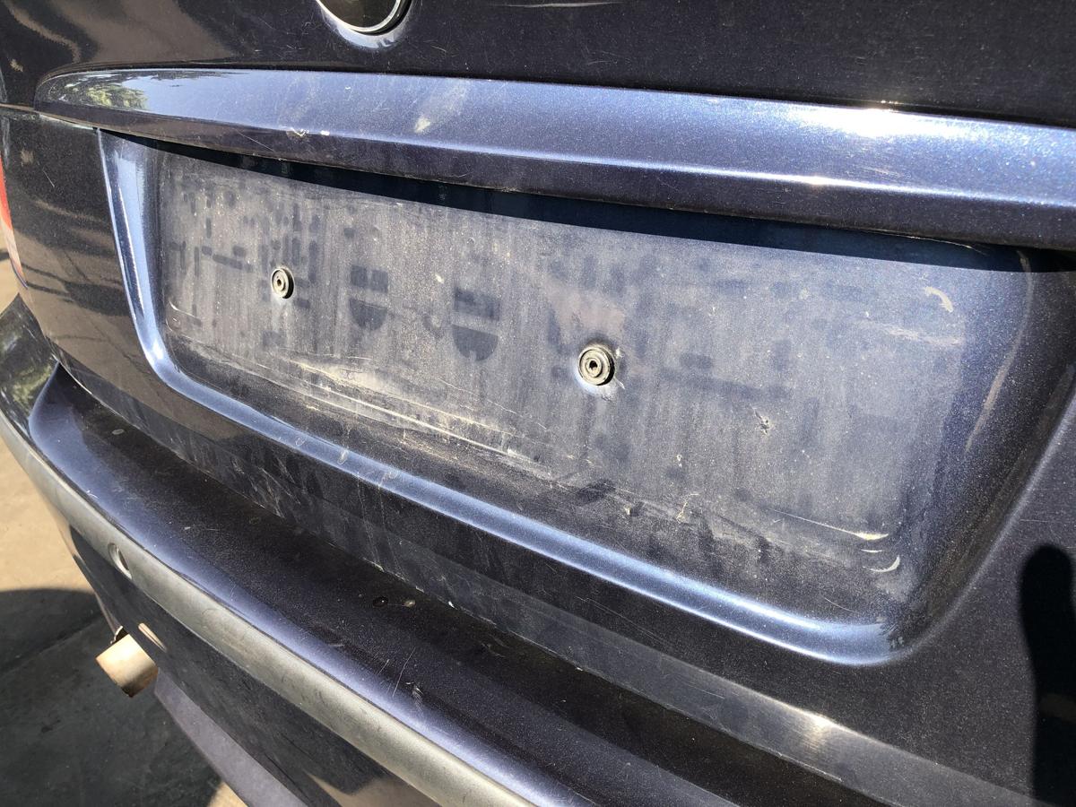 BMW E46 Compact original Heckklappe mit Scheibe 317 Orientblau Bj 2004