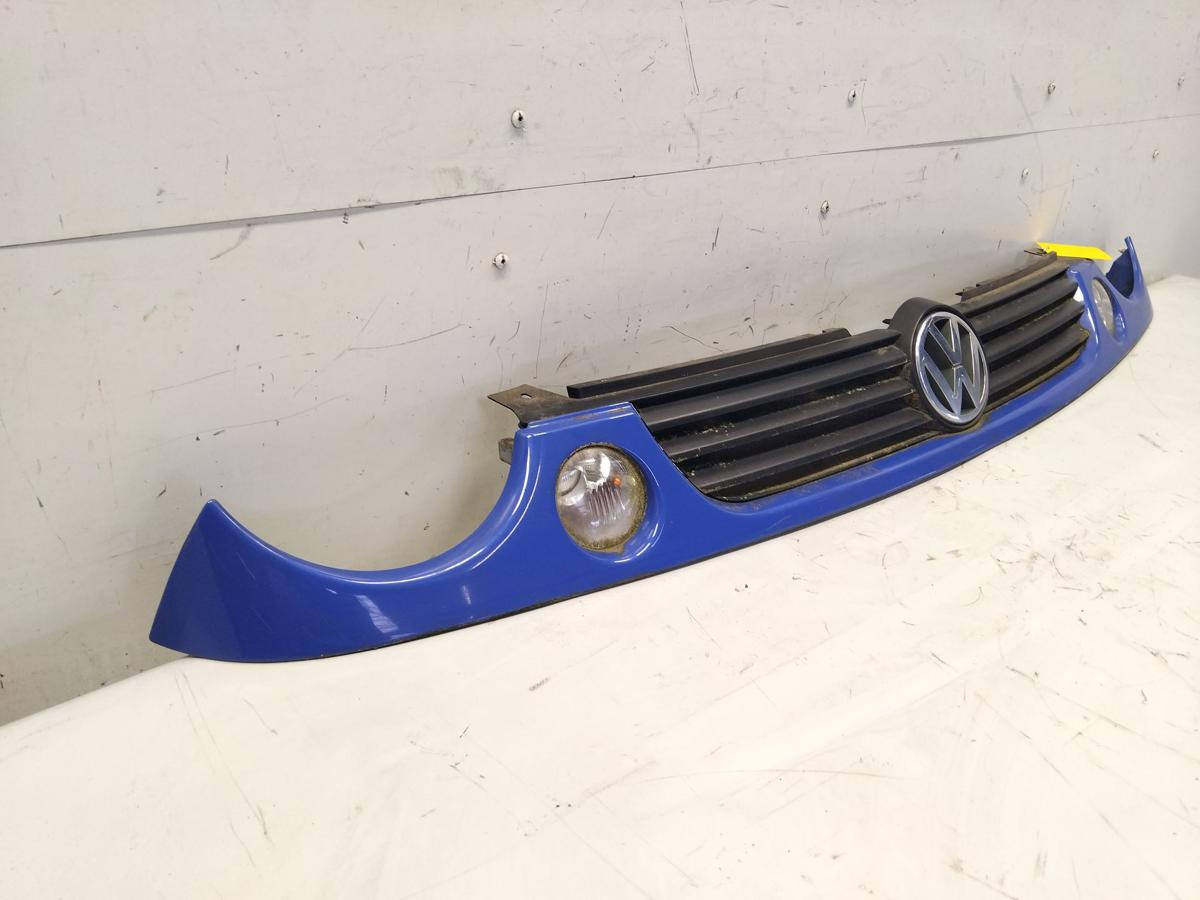 VW Lupo 6X original Frontblende blau mit K&uuml;hlergrill BJ2000