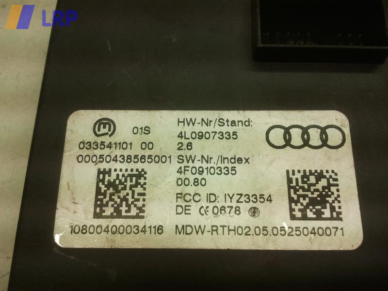 Audi Q7 4L Bj.2006 Steuergerät Keyless Entry 4L0907335 033541101