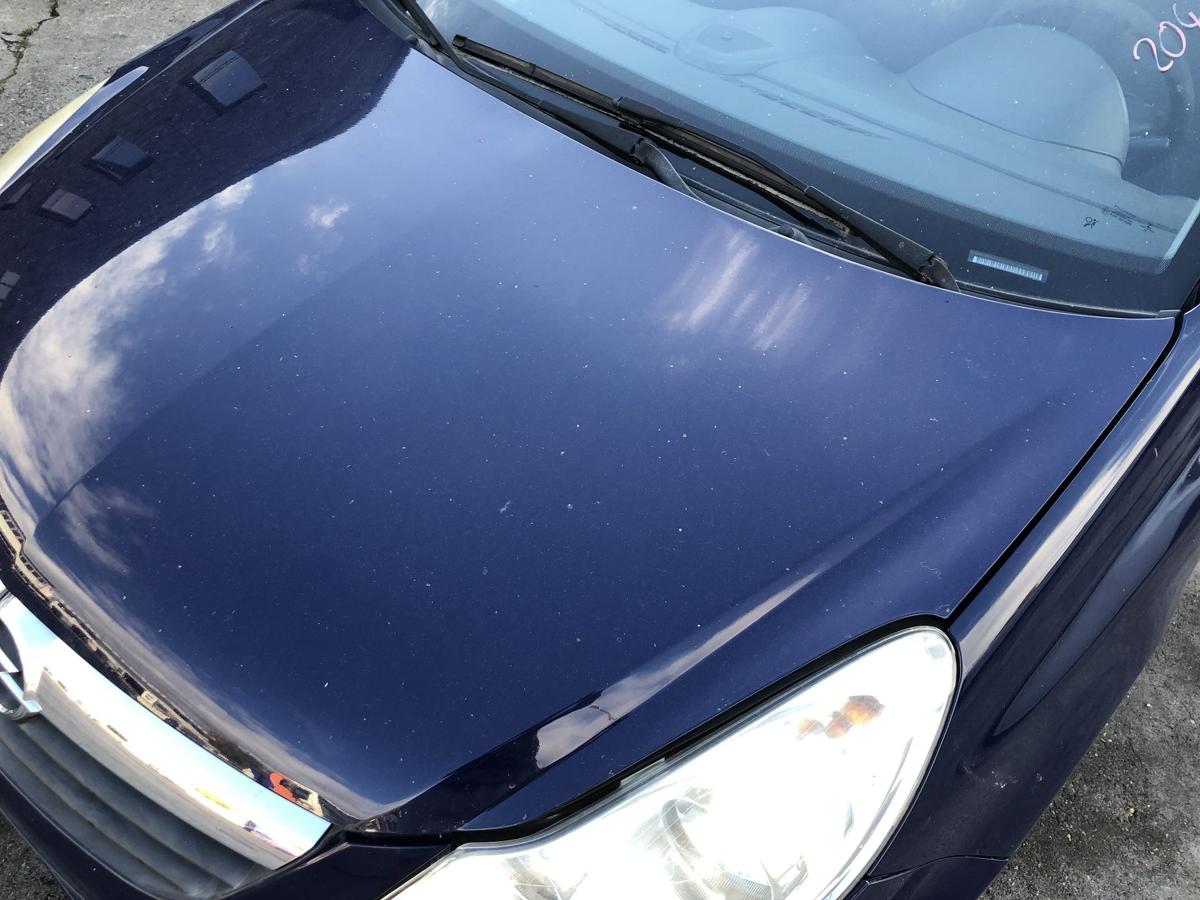Opel Corsa D Motorhaube Haube Klappe Deckel vorn bis 2010 starker Rost Z20Z blau