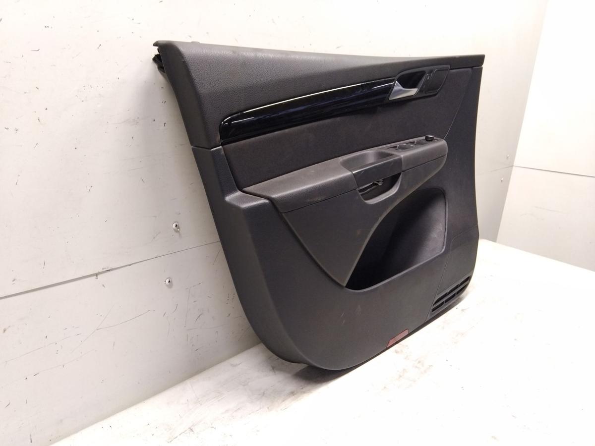 Seat Alhambra 7N original T&uuml;rverkleidung vorn links Stoff titanschwarz Bj.2015