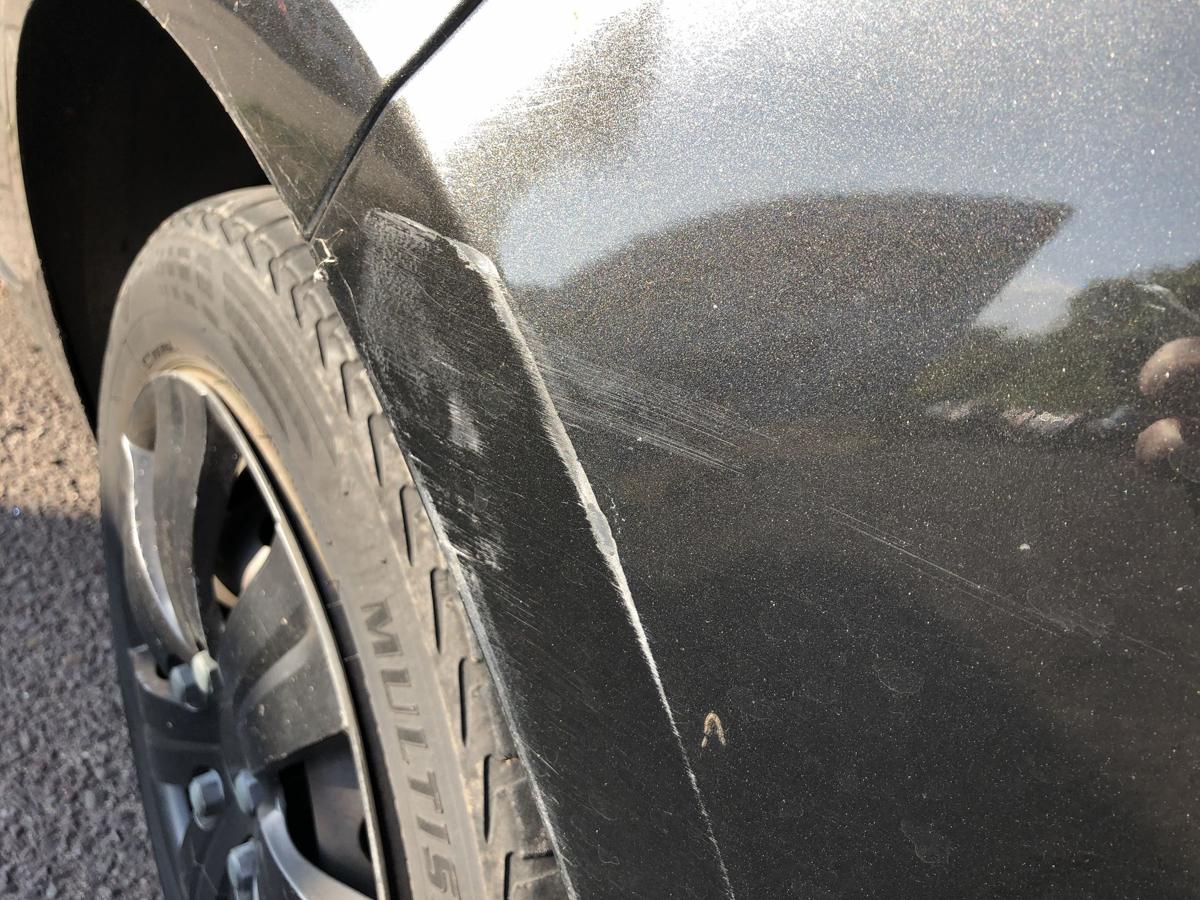 Renault Clio 3 III BR Sto&szlig;f&auml;nger hinten Hecksch&uuml;rze 3/5 t&uuml;rer NV676 Noir Nacre