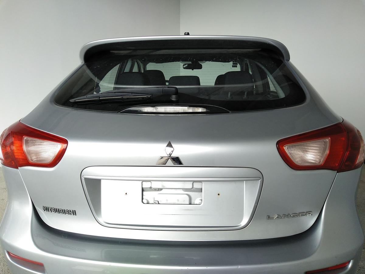 Mitsubishi Lancer 8 CY0 Sportback Heckklappe silber A31 mit Heckscheibe Bj.2011