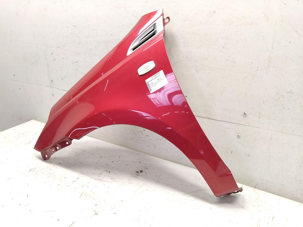 Chevrolet Aveo T250 Steilheck original Kotfl&uuml;gel links dunkelrotmetallic Bj.2008