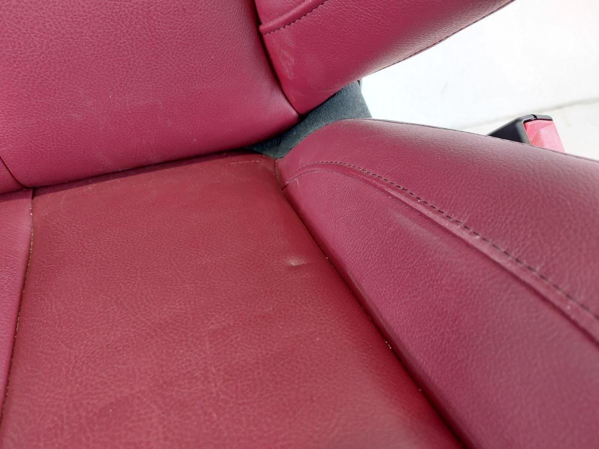 Citroen DS3 Sport Chic Sitz vorn rechts Beifahrersitz Leder Ledersitz weinrot