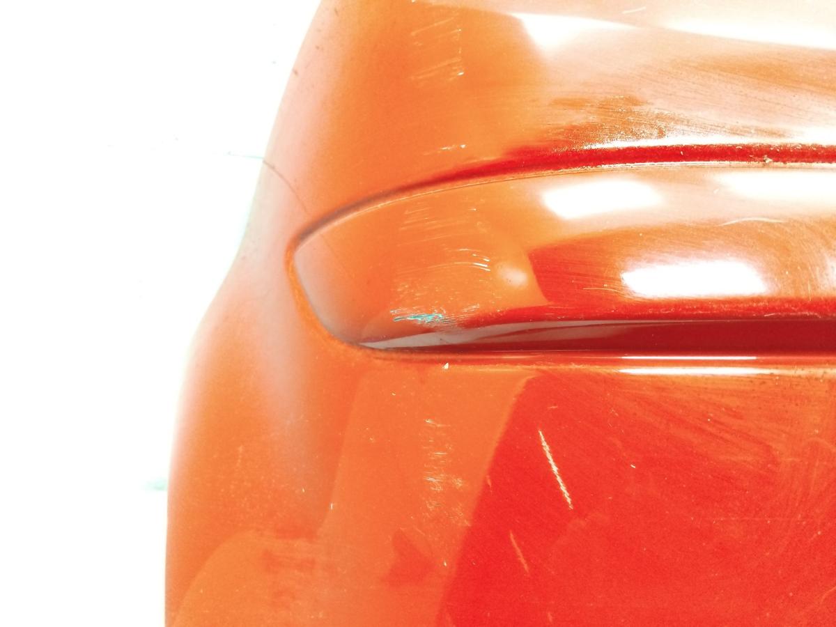 Opel Corsa D original Sto&szlig;f&auml;nger Sto&szlig;stange hinten 3-T&uuml;rer magmarot Z547 Bj.2008
