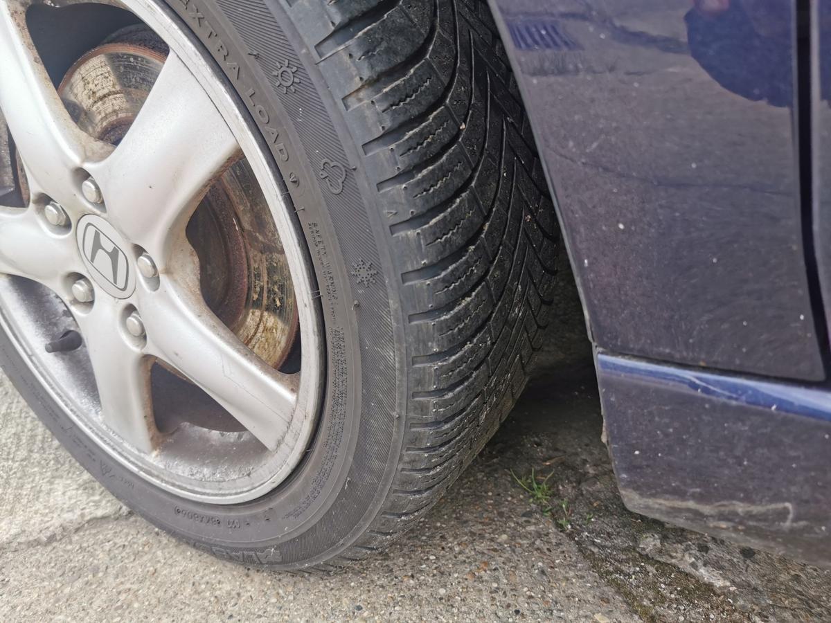 Honda Accord Tourer CM1 Kotflügel Fender Seitenwand vorn links B502P Indigo Blue