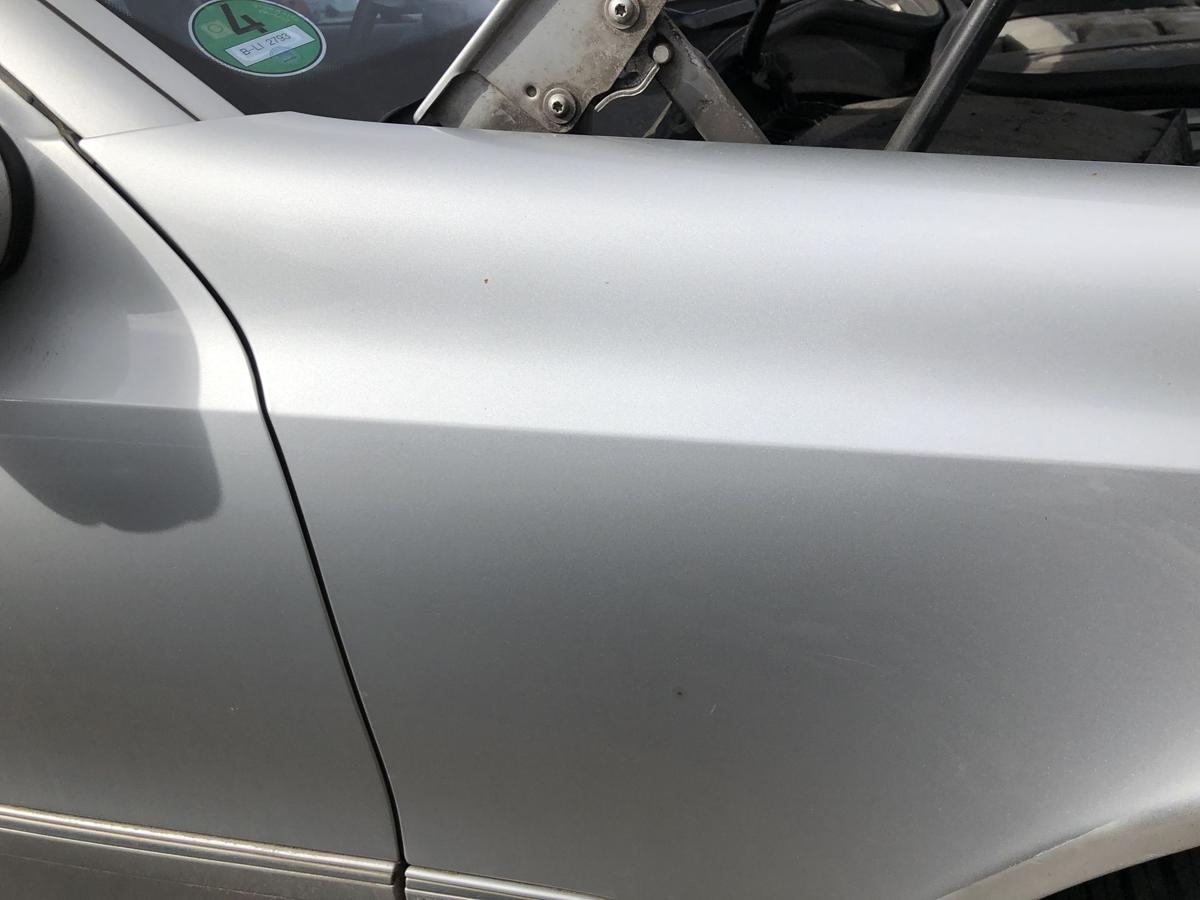 Mercedes E Klasse W211 Kotfl&uuml;gel vorn rechts Beifahrer 744 Brillantsilber Met