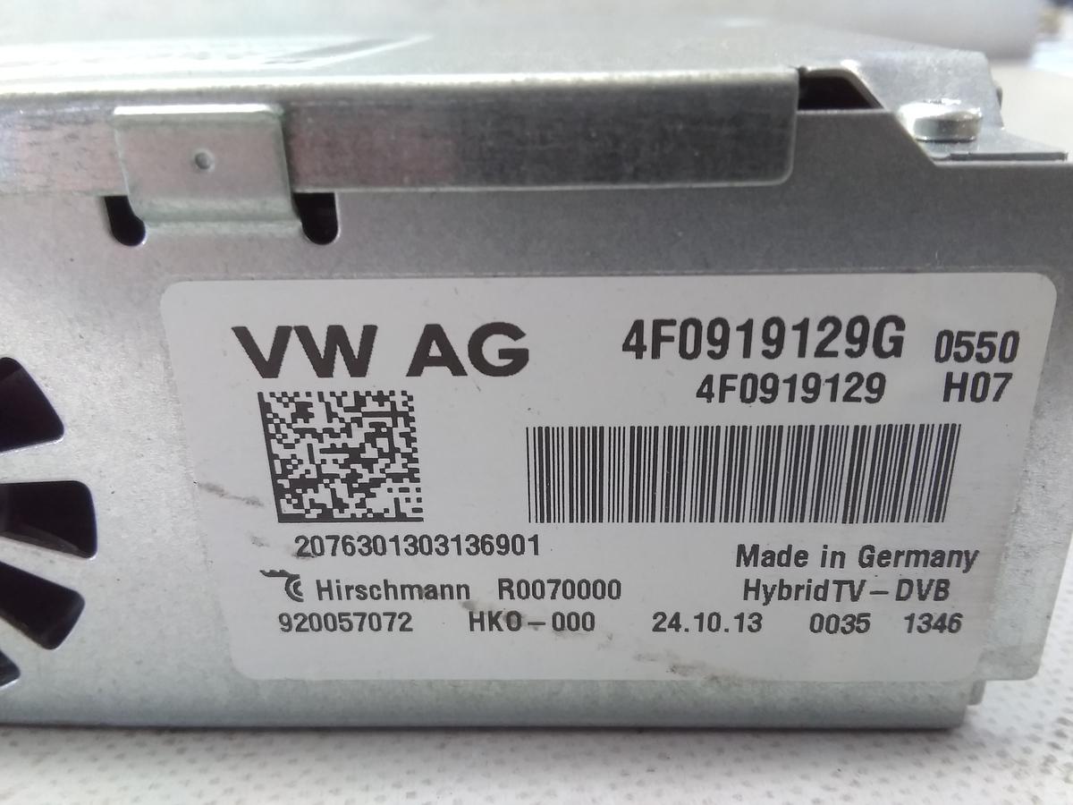 VW Touareg 2 7P original TV-Tuner Hybrid TV-DVB 4F0919129G Bj.2013