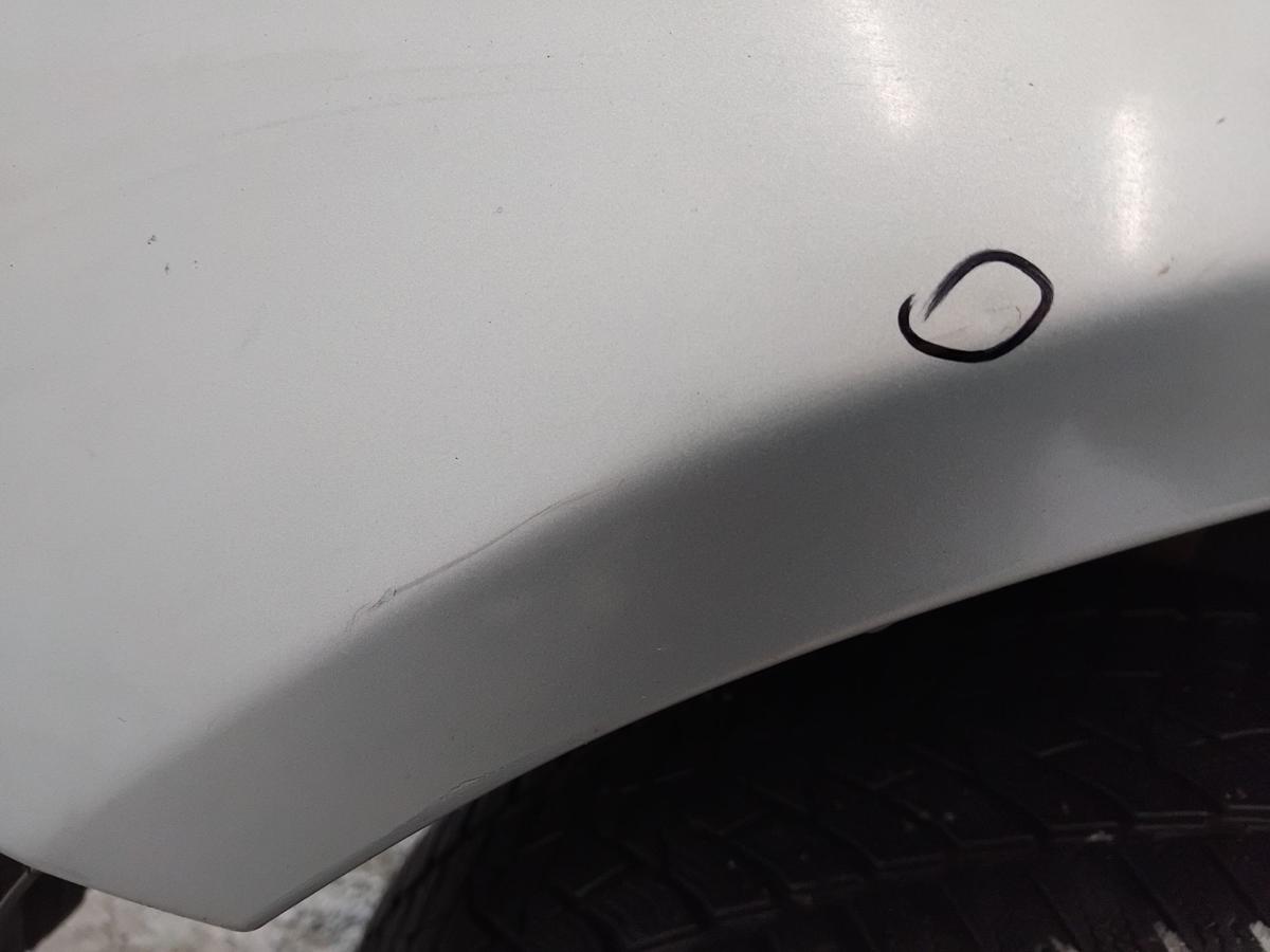 Audi A3 8P original Kotfl&uuml;gel vorn links LY5J Liquidblaumetallic BJ2007