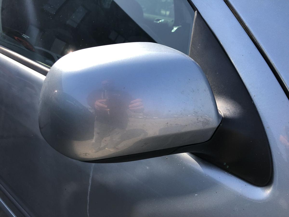 Skoda Fabia 6Y Au&szlig;enspiegel rechts R&uuml;ckspiegel Spiegel manuell LF7U Stone Grey