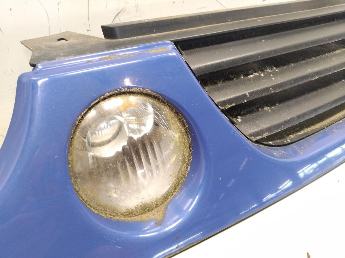 VW Lupo 6X original Frontblende blau mit K&uuml;hlergrill BJ2000