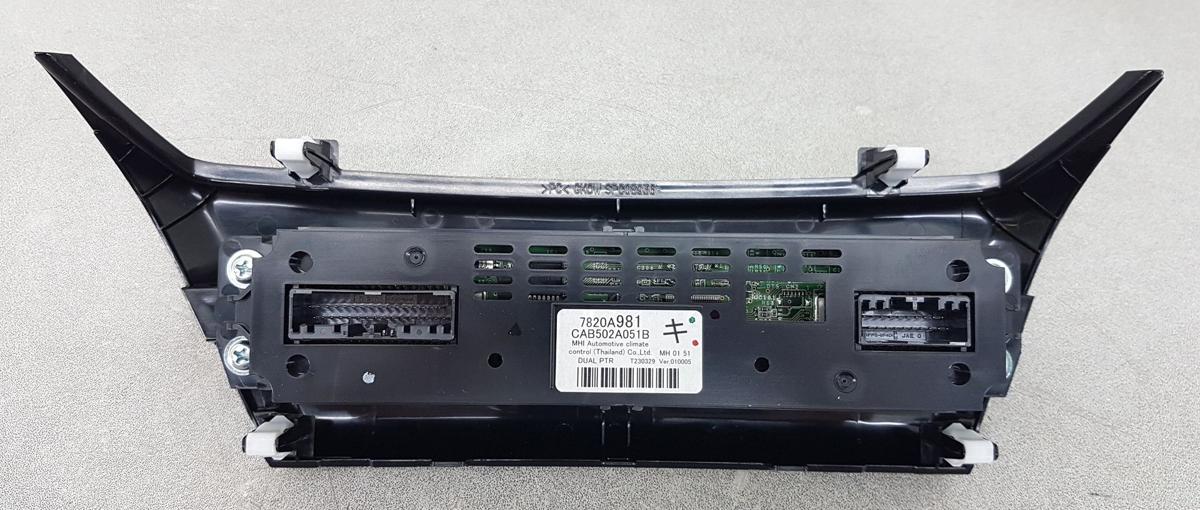 Mitsubishi Eclipse Cross Klimabedienteil Heizungsregulierung Bj2023 7820A981