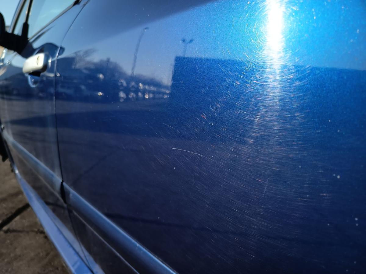 Peugeot 307 SW original T&uuml;r hinten links Fond EGE Chinablau Bj 2004