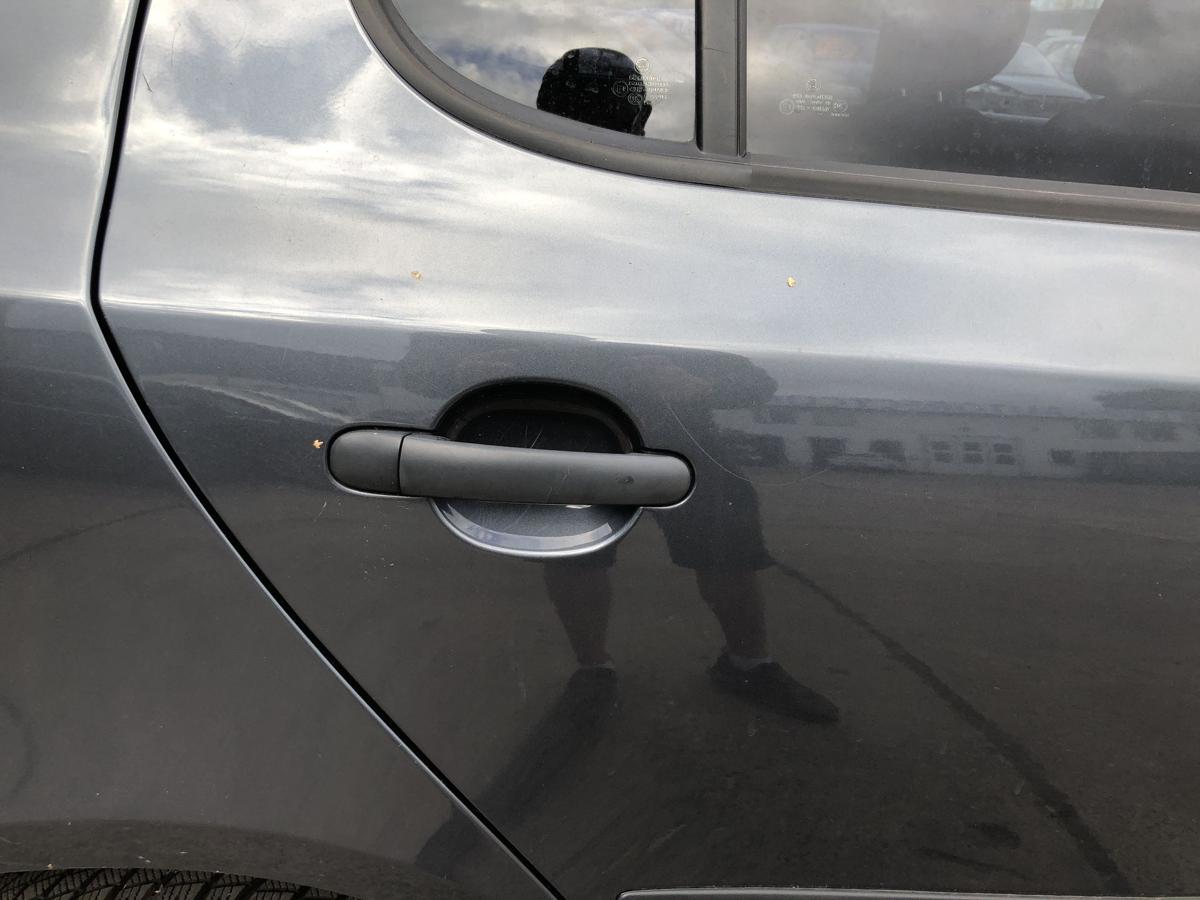 Skoda Fabia 5J T&uuml;r hinten rechts Fondt&uuml;r im Rohbau LF8J Antracit Grey 5-t&uuml;rig