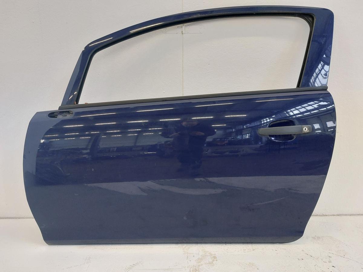 Opel Corsa D T&uuml;r vorn links Fahrert&uuml;r nur f&uuml;r 3 t&uuml;rer Z20Z Royalblau
