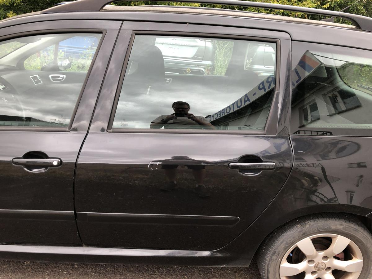 Peugeot 307 SW 3E 3H T&uuml;r hinten links Fondt&uuml;r im Rohbau EXL Noir Obsidien Nacre