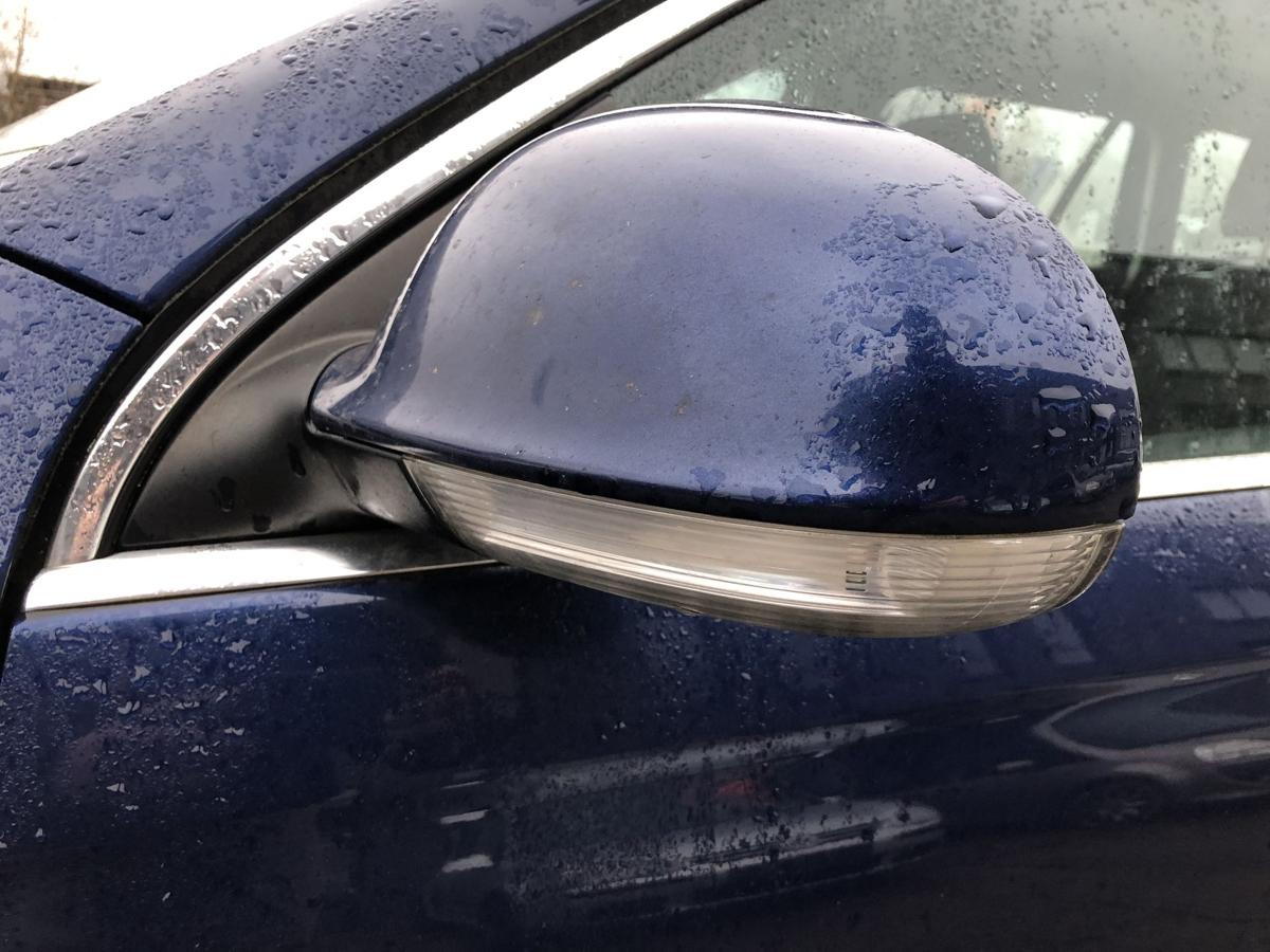 VW Golf 6 VI Variant Aussenspiegel links elek Spiegel Seitenspiegel blau