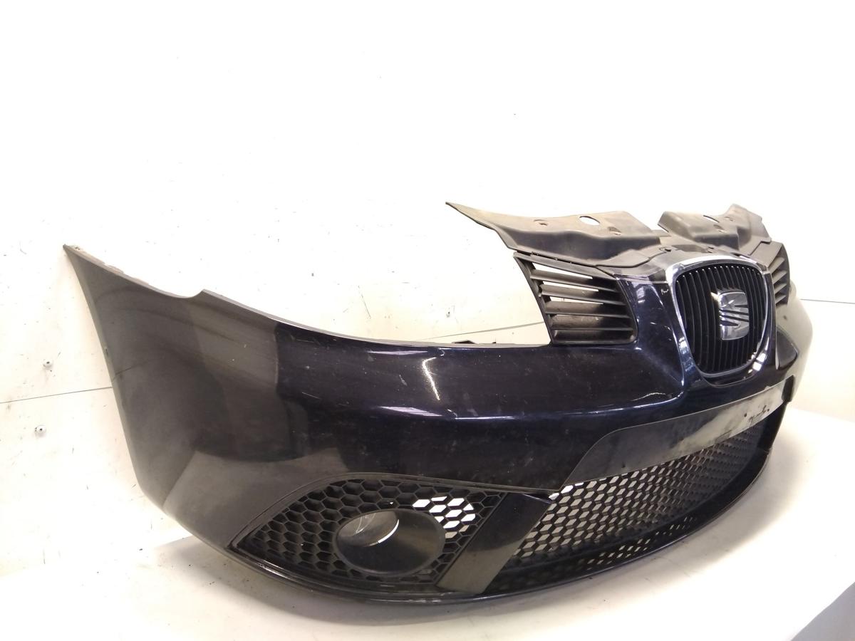Seat Ibiza 6L Facelift orig Sto&szlig;f&auml;nger Sto&szlig;stange vorn LC9Z blackmagic BJ2006