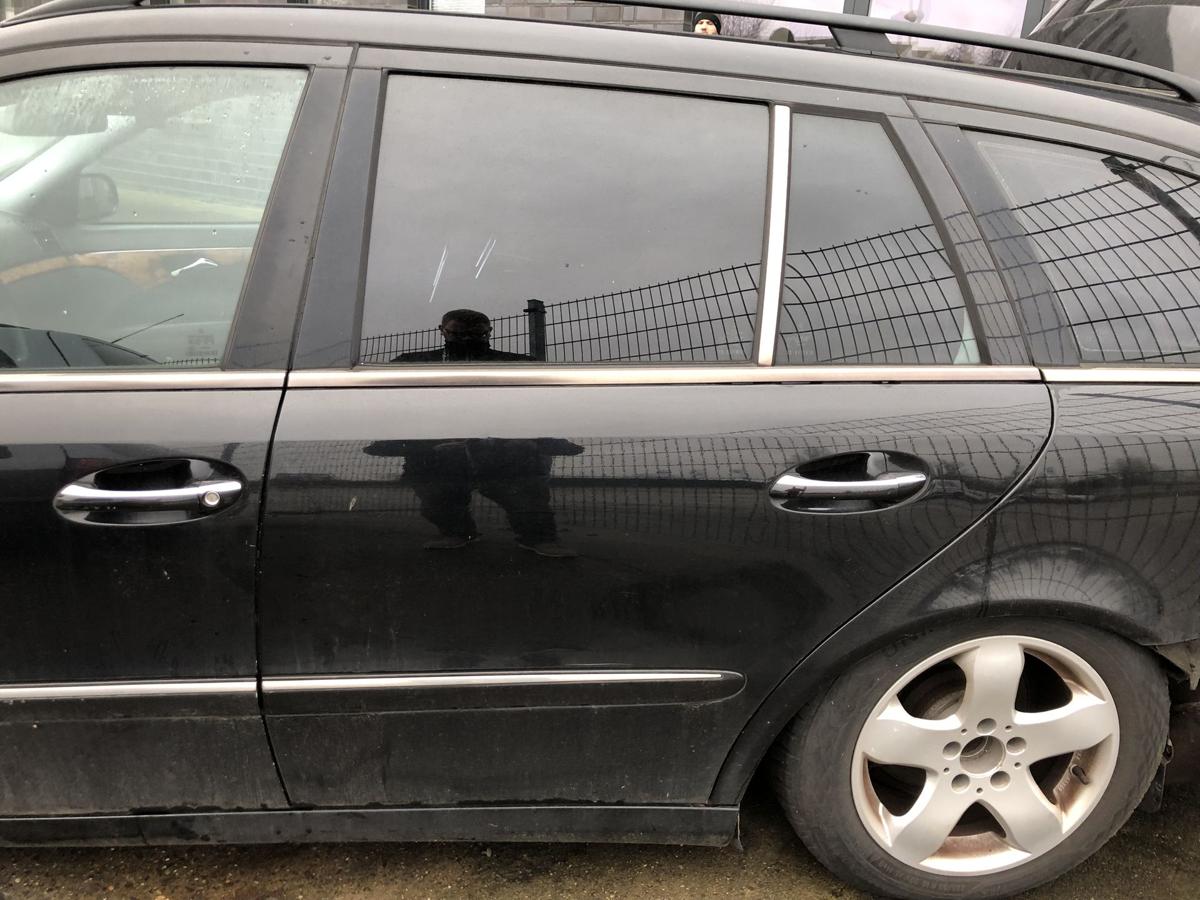 Mercedes W211 S211 E Klasse T&uuml;r hinten links Fondt&uuml;r Kombi schwarz Rohbau