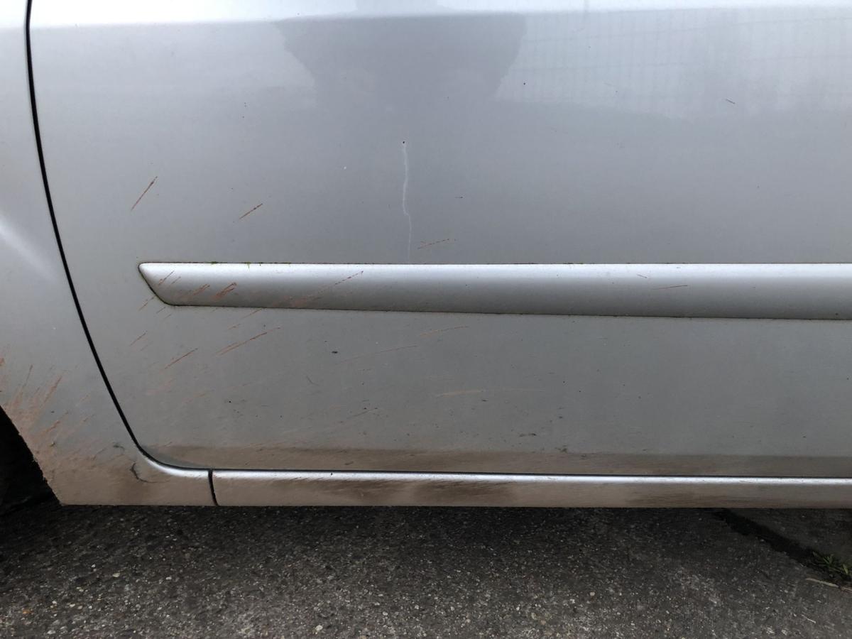 Ford Fiesta JD3 JH1 ab05 T&uuml;r vorne links 5t&uuml;rer Fahrert&uuml;r Rohbau Polarsilber