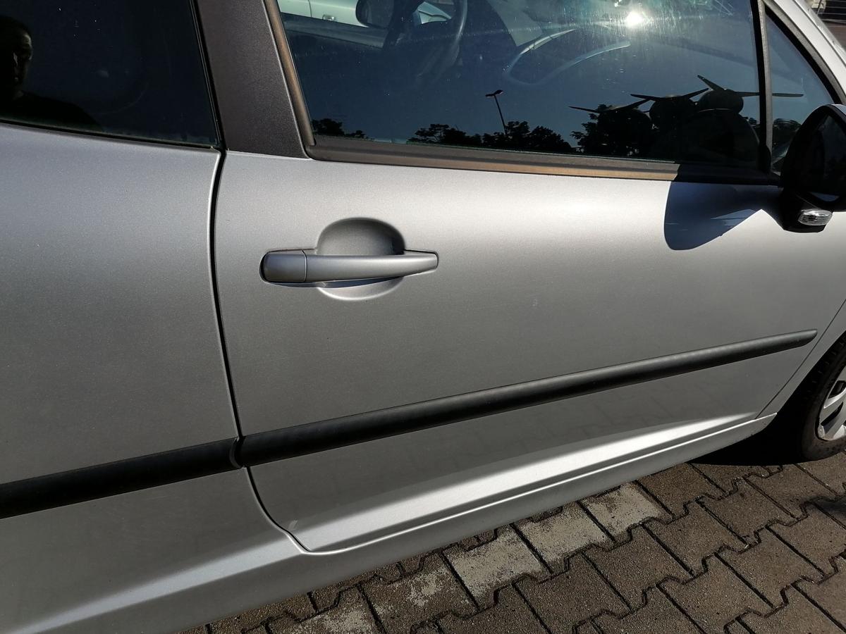 Peugeot 207 original T&uuml;r vorn rechts EZR Aluminium Grau 3-T&uuml;rer Rohbau Bj.2007