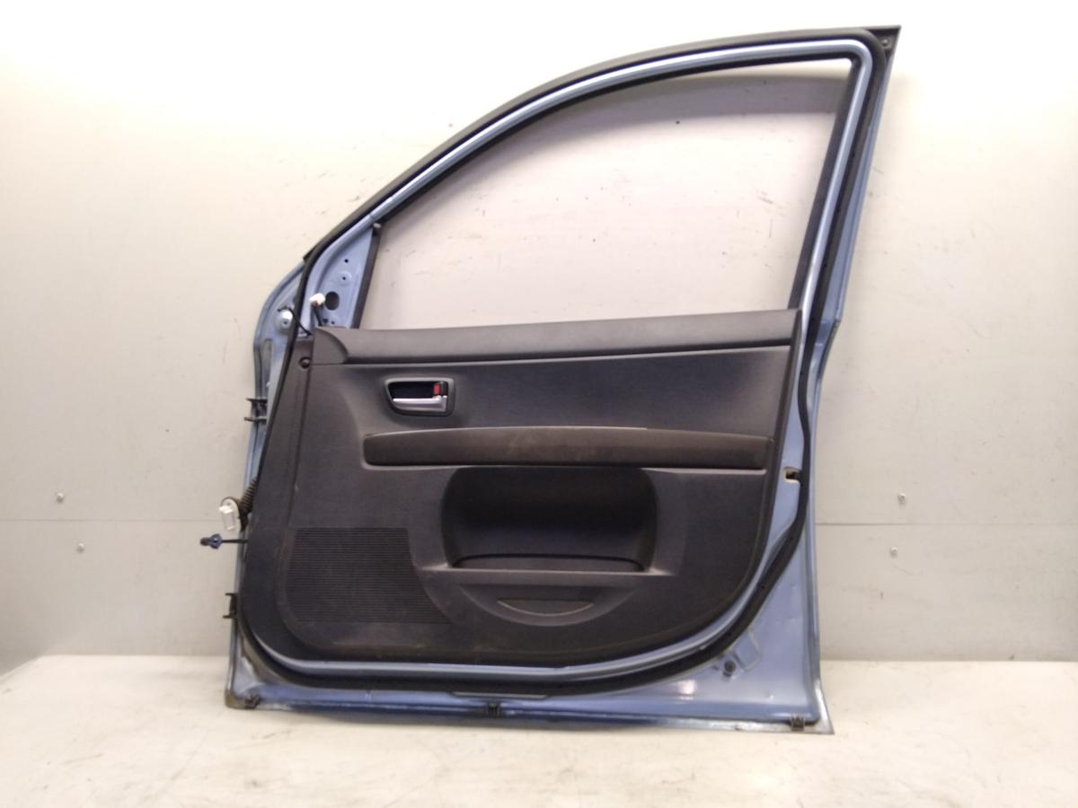 Mazda 2 DY Tür vorn rechts Beifahrertür hellblaumetallic Bj.2007