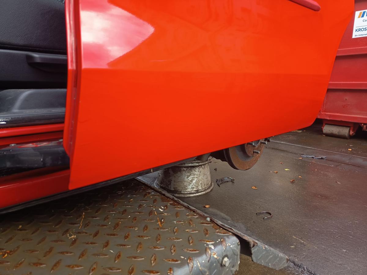 Mazda 5 CR orig Tür hinten links Schiebetür rot Bj 2009
