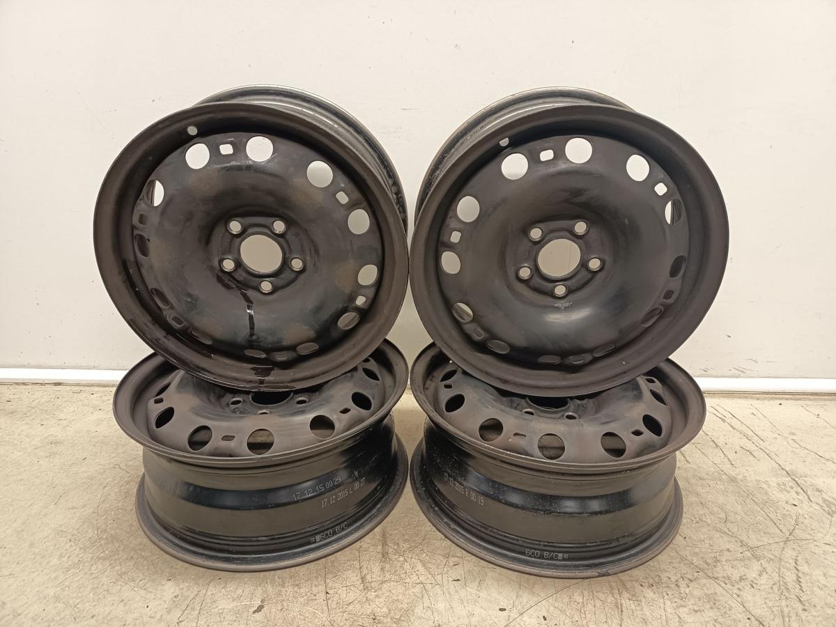 Skoda Rapid original Stahlfelgensatz 6x15 ET38 Baujahr 2016