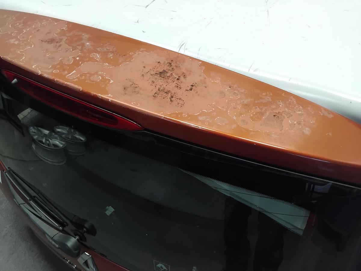 Renault Modus Heckklappe feuerrotmetallic TE876 mit Heckscheibe Bj.2005