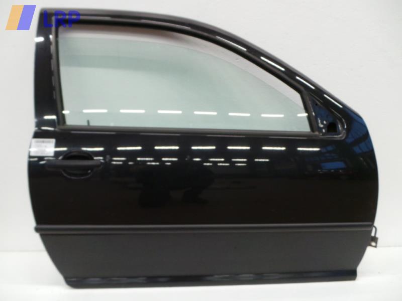 VW Golf IV 1J Tür vorn rechts Beifahrertür 3 Türer Rohbau schwarz