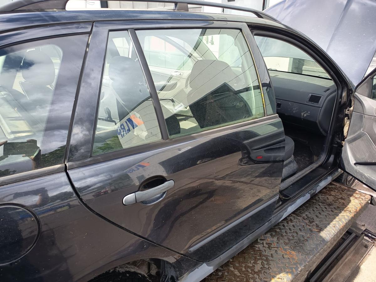 Skoda Fabia 6Y Combi original T&uuml;r hinten rechts Fond F9R Black Magic Bj 2004