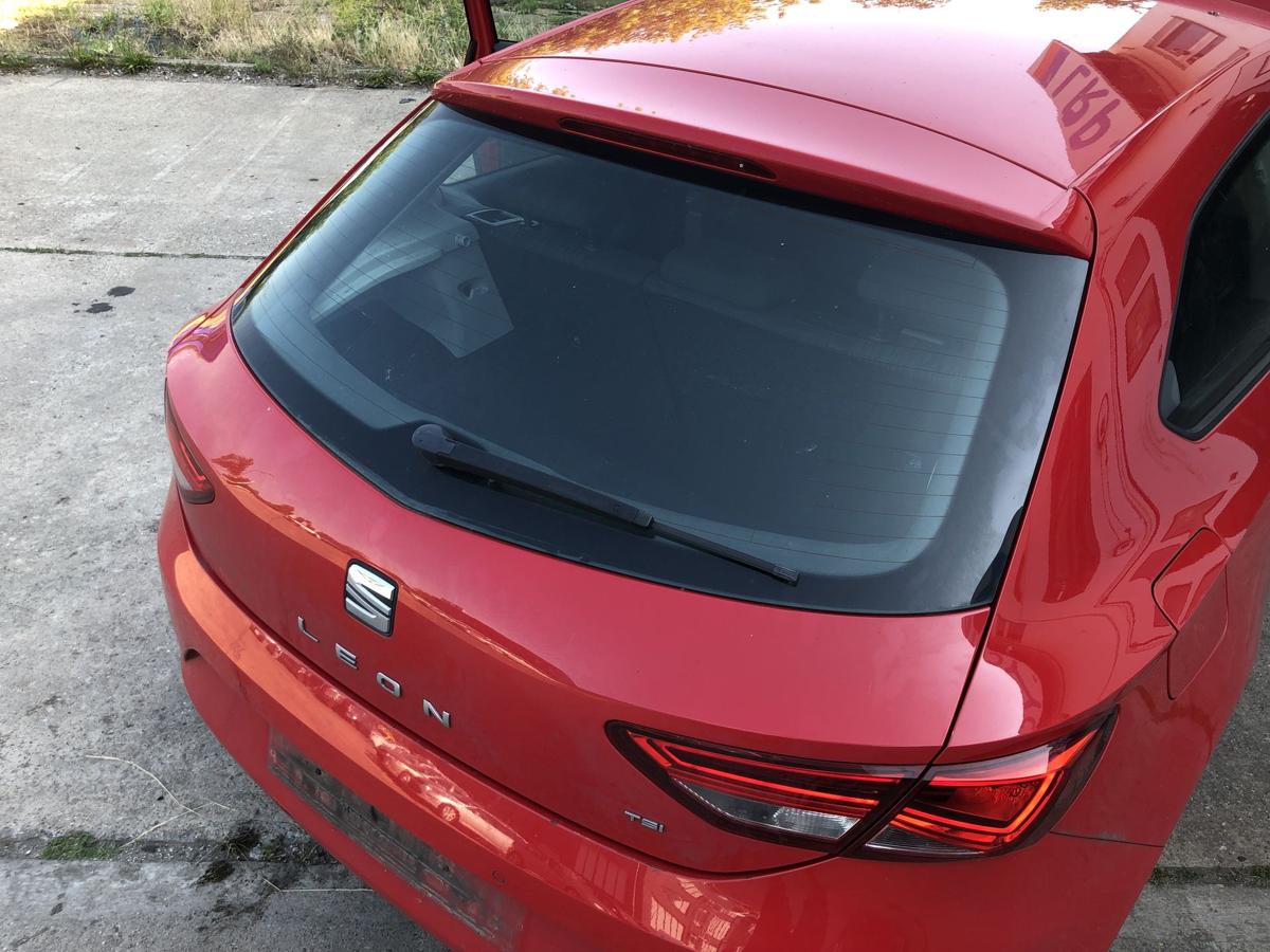 Seat Leon 5F Heckklappe mit Scheibe im Rohbau 3 und 5 t&uuml;rer LS3H Emocion Rot