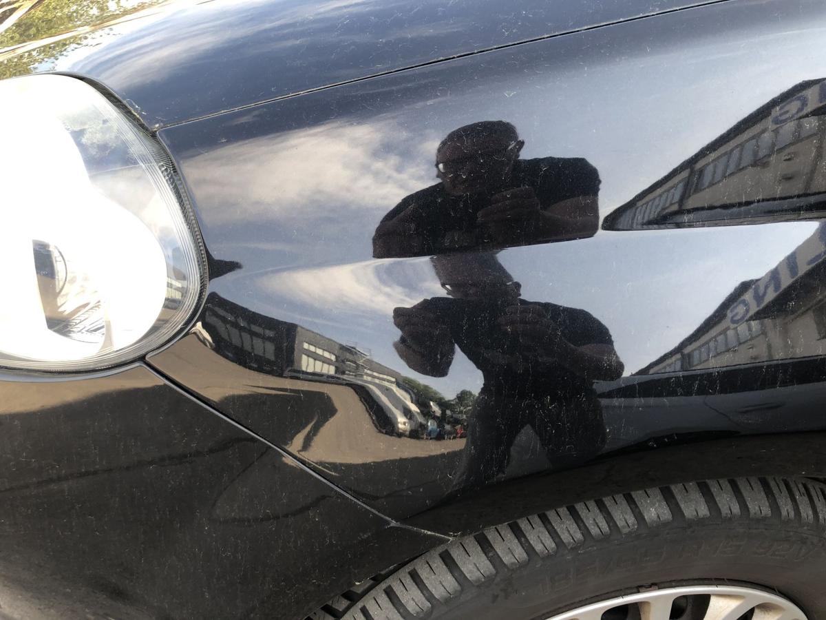 Fiat Punto EVO 199 Kotfl&uuml;gel vorn links Fahrerseite 876 Nero Mille Miglia
