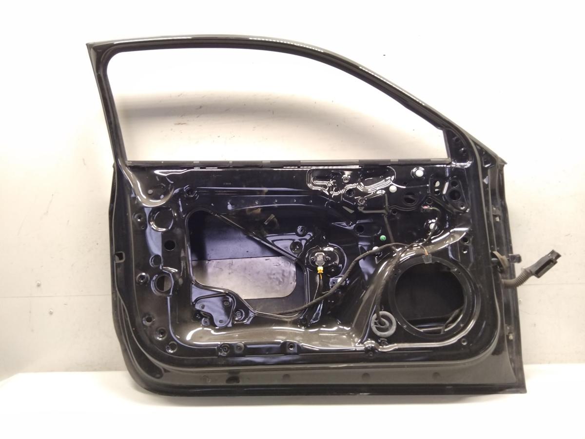 Audi A1 8X T&uuml;r vorn links Fahrert&uuml;r brillantschwarz LY9B 3-t&uuml;rig Bj.2010