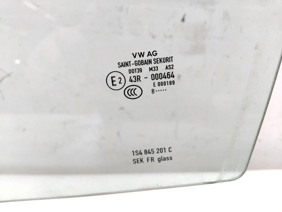 VW Up original Türscheibe vorn links 5-türig grüncolor BJ2018