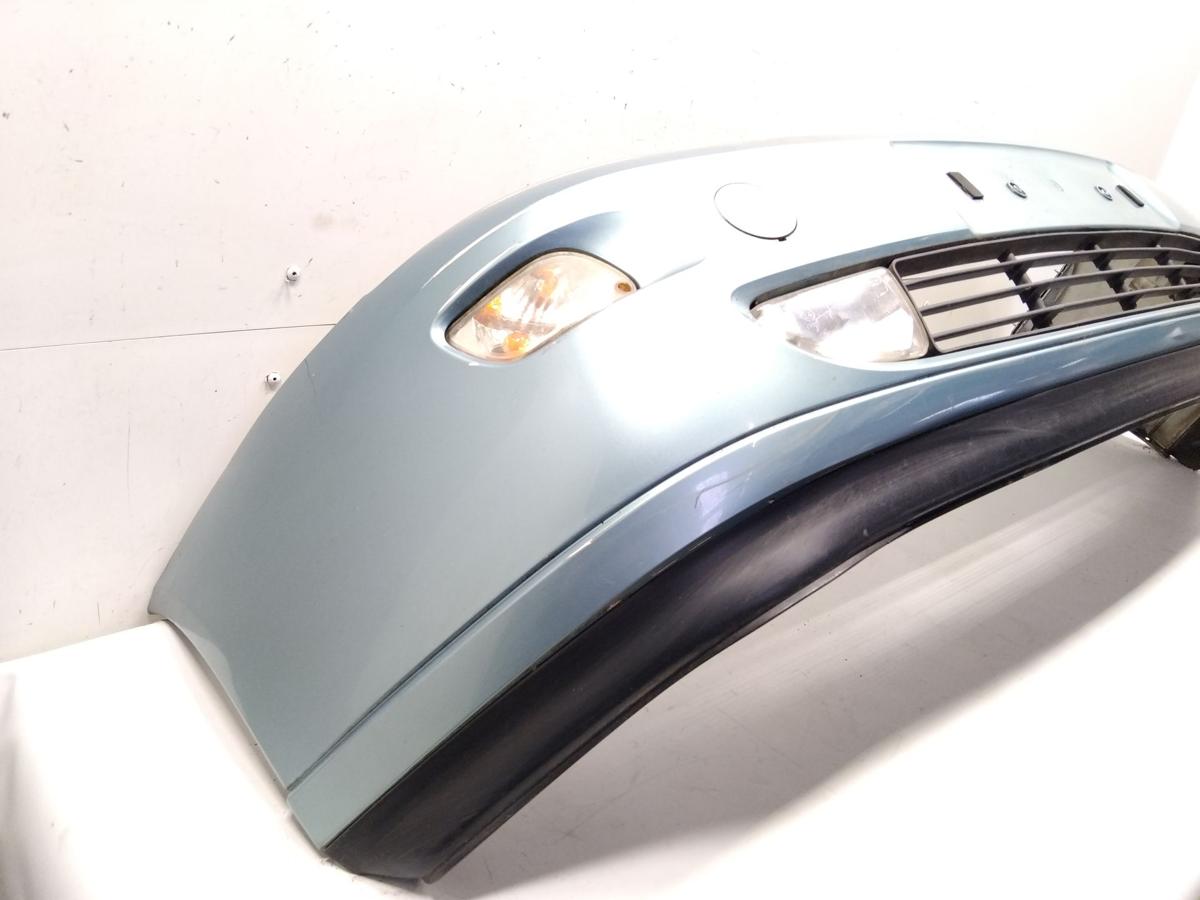 Ford Focus 1 Ghia original Sto&szlig;stange Sto&szlig;f&auml;nger vorn BJ2000 Aquamarine Frost