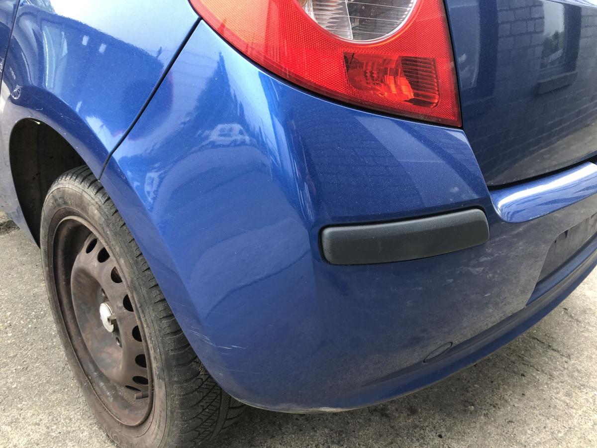Renault Clio 3 Typ BR Sto&szlig;f&auml;nger hinten Hecksch&uuml;rze 3 und 5 t&uuml;rer TERNA Blue