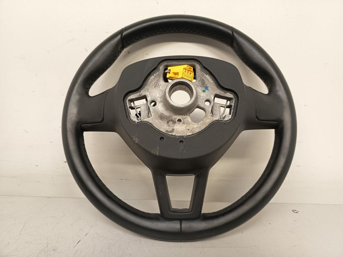 Fabia III NJ original Multifunktionslenkrad Leder schwarz/chrom Bj 2015