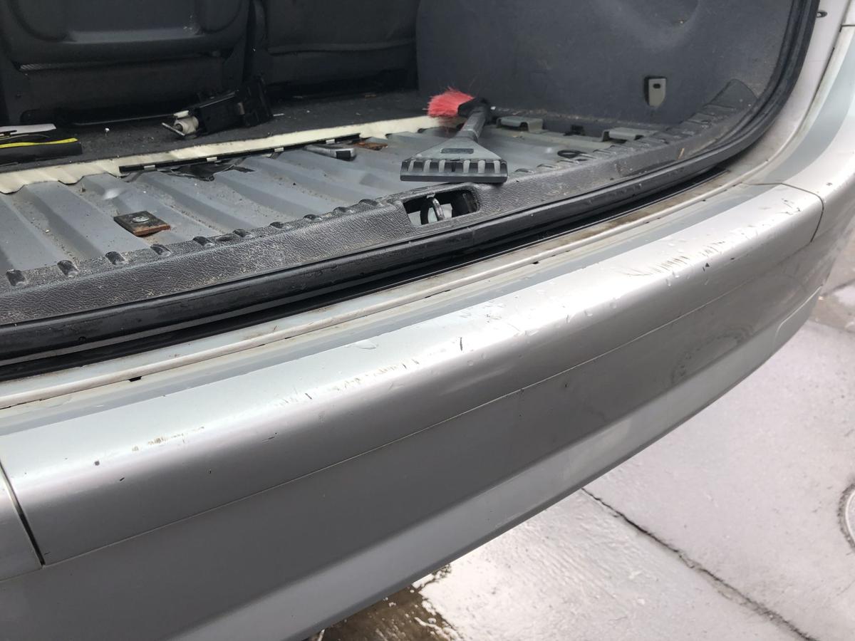 Citroen Xsara Picasso original Stoßstange Fänger hinten/Heck EZR Alugrau Bj 2007