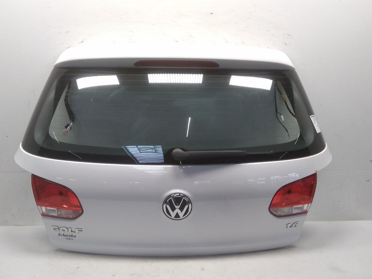 VW Golf 6 Heckklappe candyweiss LB9A mit Heckscheibe BJ2009 Fliessheck