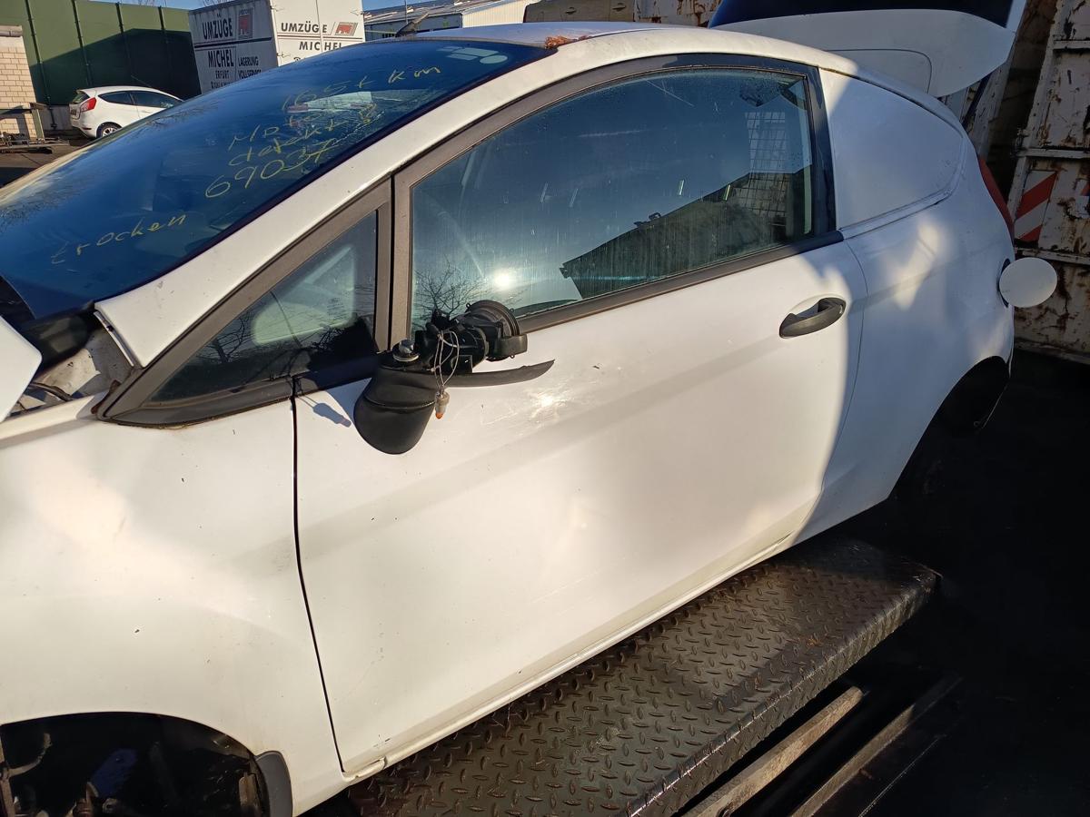 Ford Fiesta VII original T&uuml;r links Fahrer Frostwei&szlig; Bj 2011