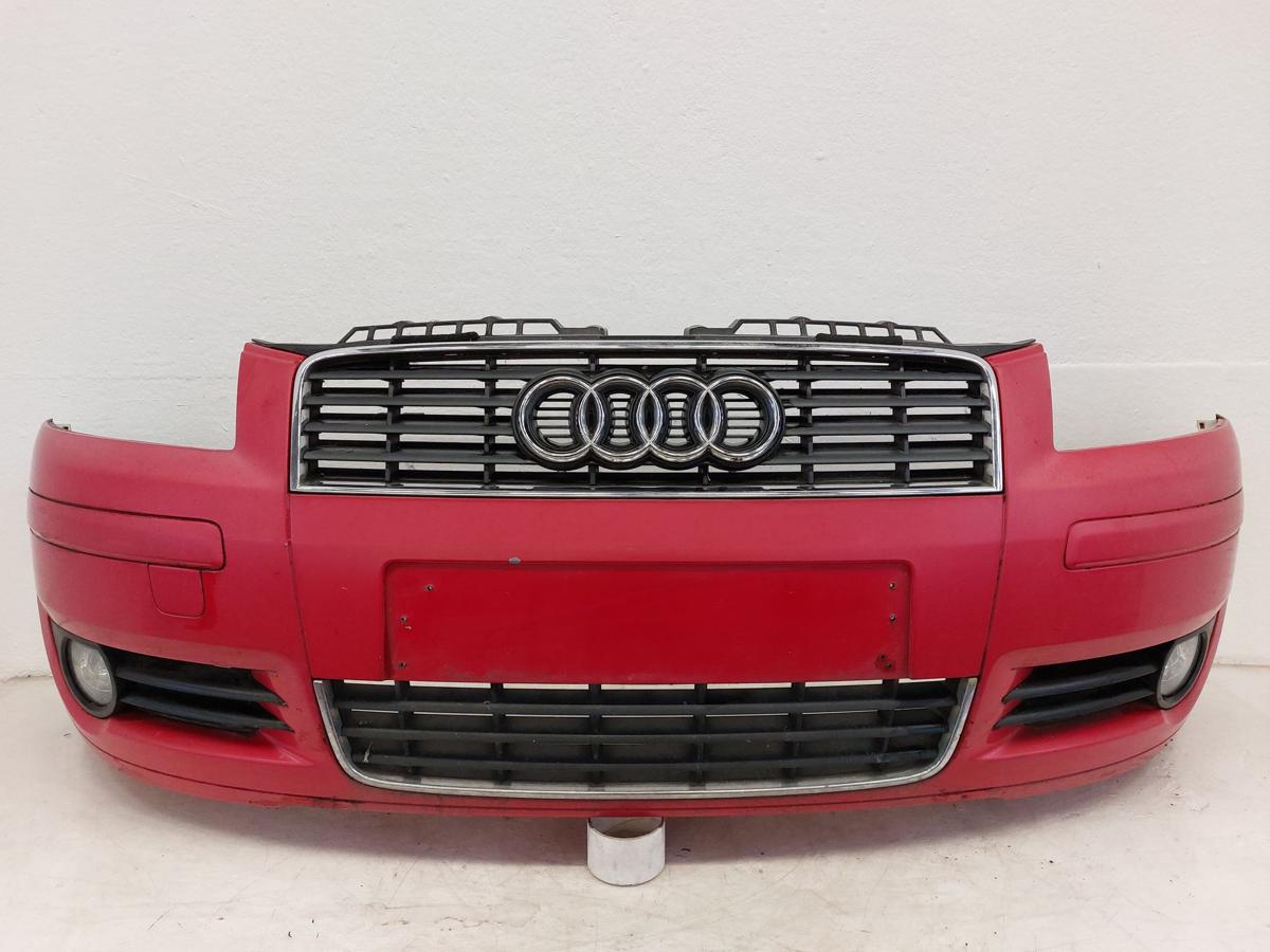 Audi A3 8P bis 2005 Sto&szlig;f&auml;nger vorn Nebelscheinwerfer Frontsch&uuml;rze LY3J rot 3t&uuml;r