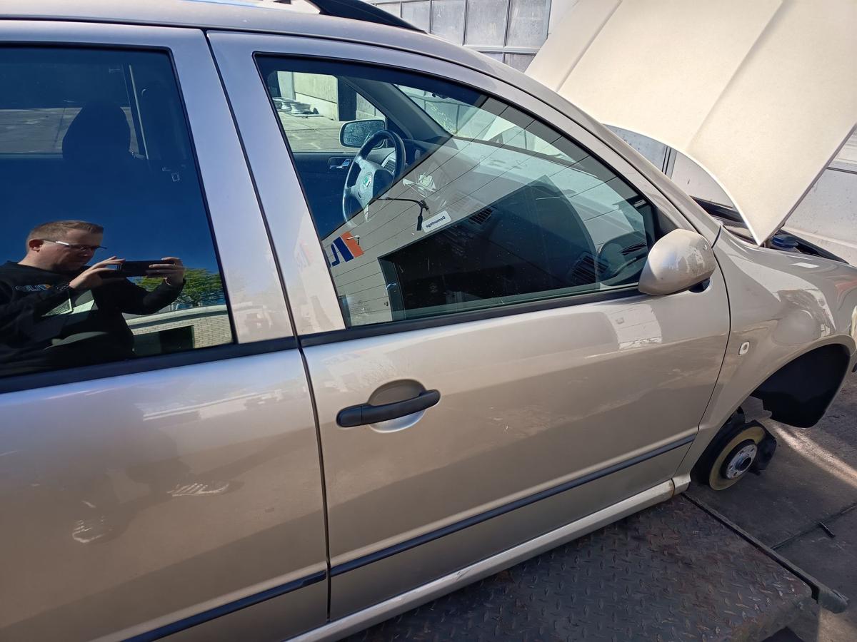 Skoda Fabia 6Y original T&uuml;r vorne rechts 9201 Sahara Beige Bj 2004