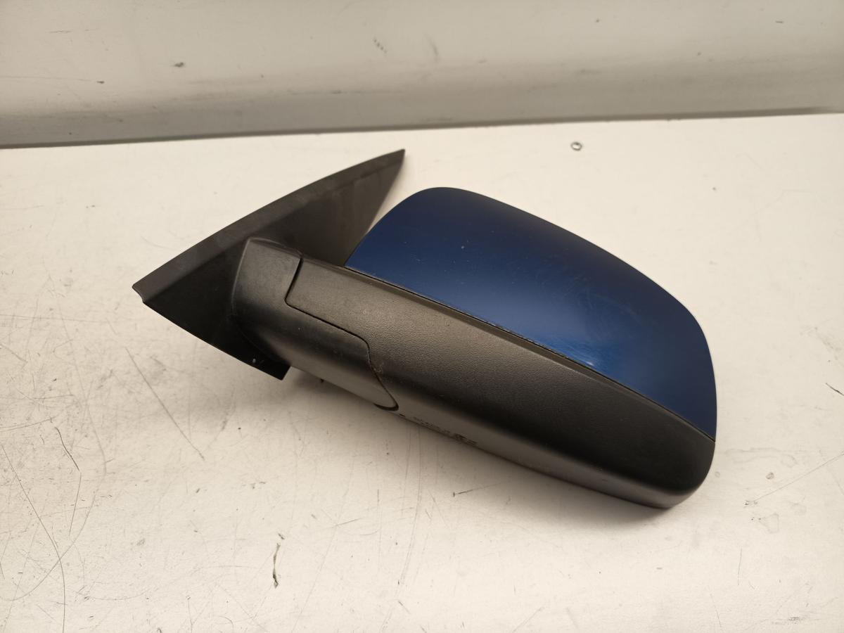 Opel Meriva A original Au&szlig;enspiegel links elktr anklappbar Z21B Blau Bj 2004