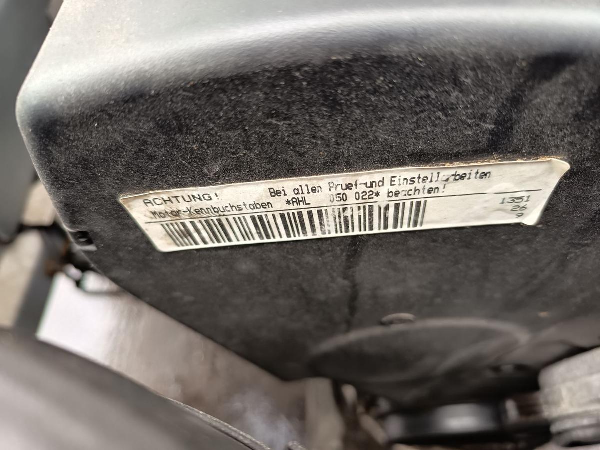 VW Passat 3B original gepr&uuml;fter Benzinmotor 1,6l 74kW AHL 158tkm Bj 1997